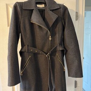 Michael Kors Wool Blend Peacoat